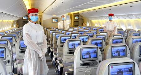 emirates airline test rapidos coronavirus