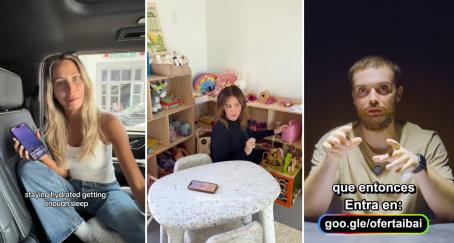 Influencers promocionando herramientas de IA en redes sociales