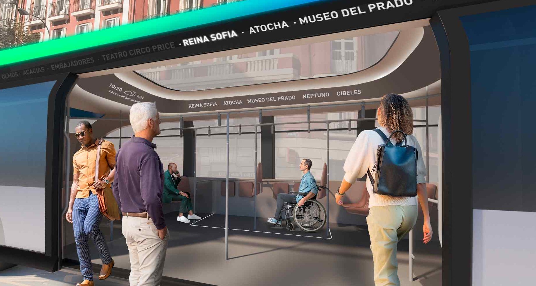 "Horizonte", la visión de la EMT para el futuro del transporte público ur