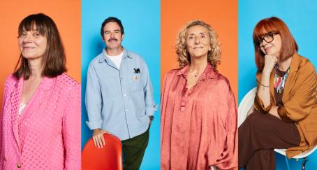 Sra. Rushmore renueva su cúpula directiva tras la salida de sus fundadores: nueva etapa bajo el liderazgo de Marta Palencia Fotos corporativas de Marta Palencia, Ezequiel Ruiz, Eva Gutiérrez y Raquel Espantaleón