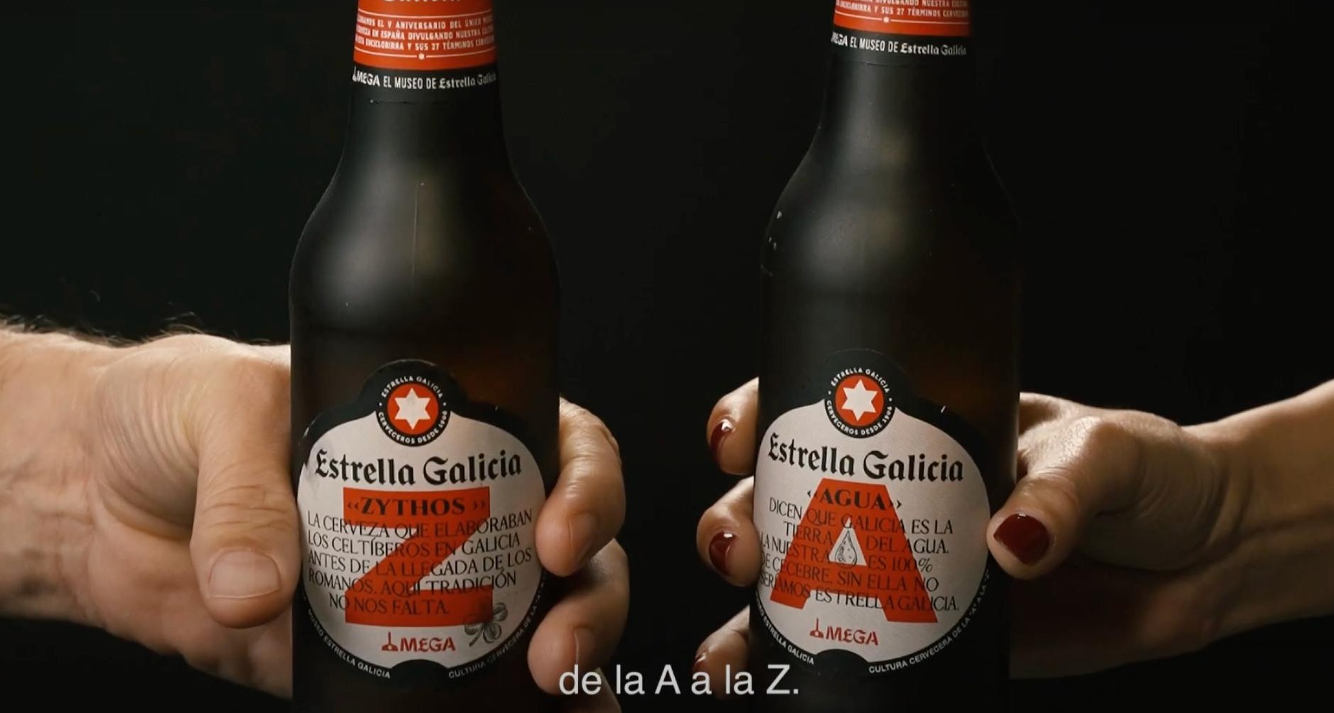 Estrella Galicia crea una enciclopedia bebible para divulgar conocimiento cervecero Botellines de Estrella Galicia