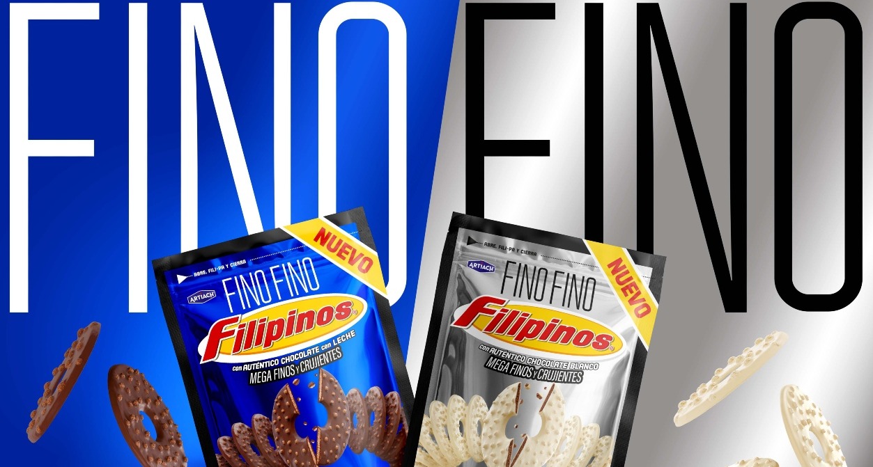 Los paquetes del nuevo producto Fino Fino de Filipinos
