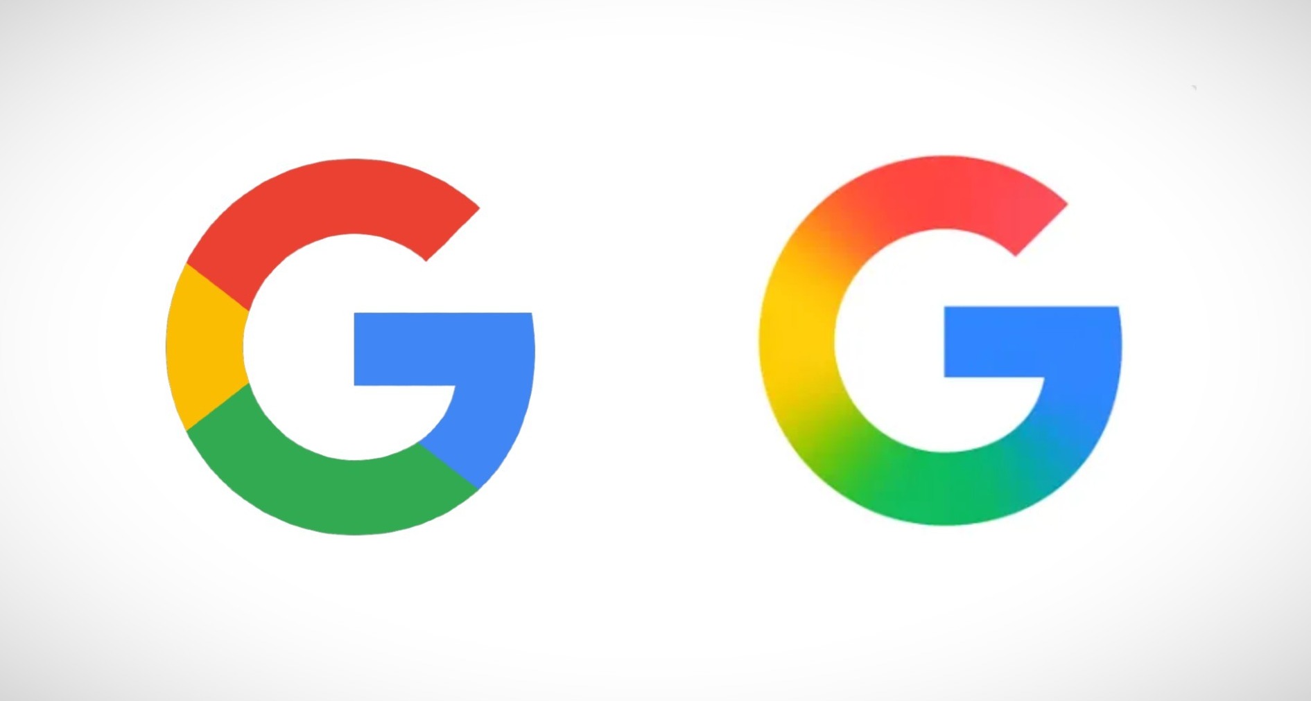 Cambio en la estética de la letra G de Google