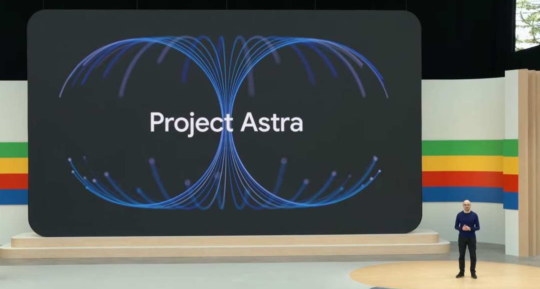 Directivo de Google durante la presentación de Proyecto Astra