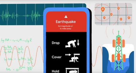 Detección de terremotos de Android