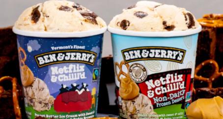 helado netflix y Ben&Jerry´s