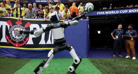 El robot Atlas en el Mundial de Fútbol