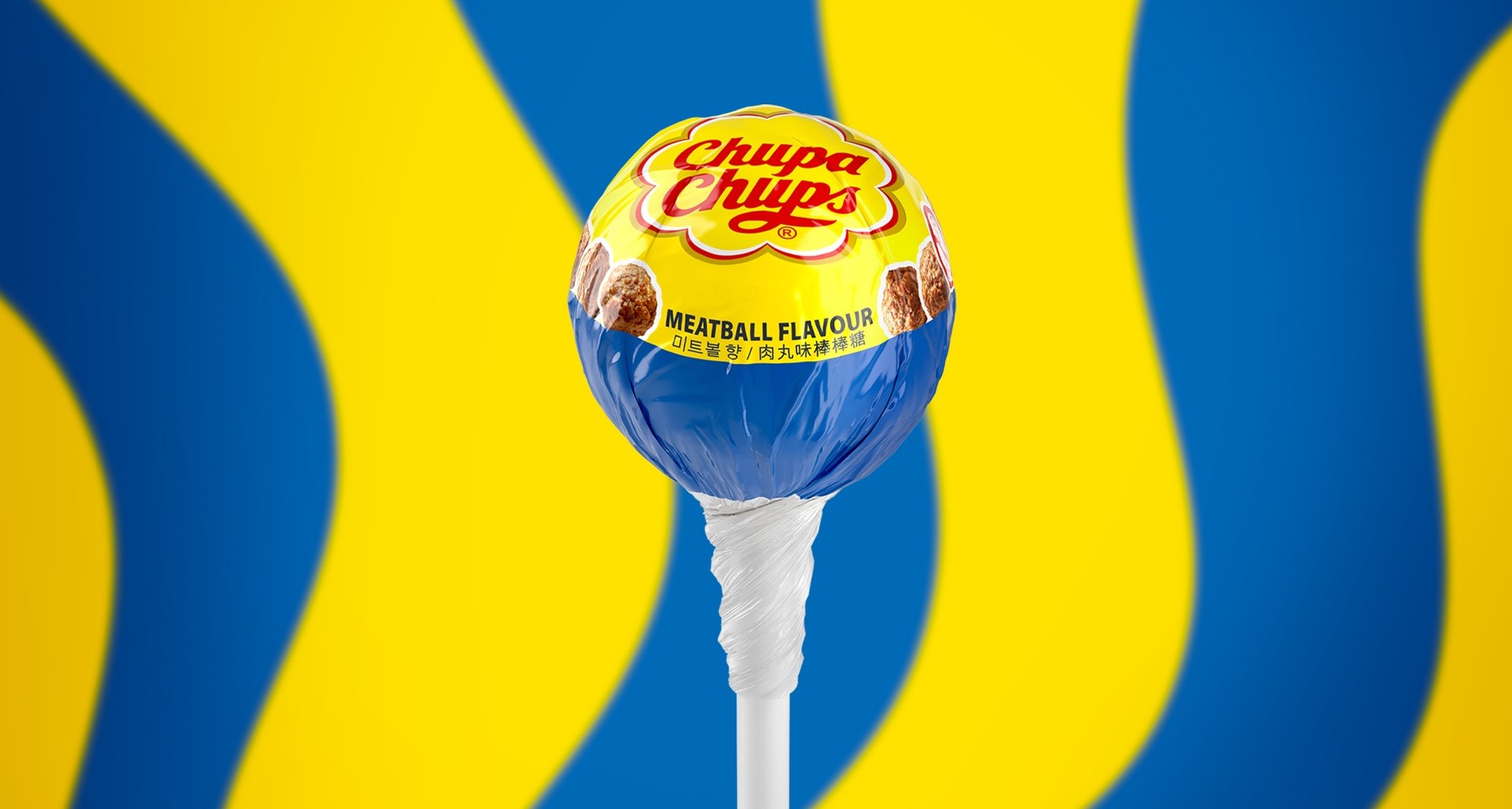Chupa Chups sabor albóndiga