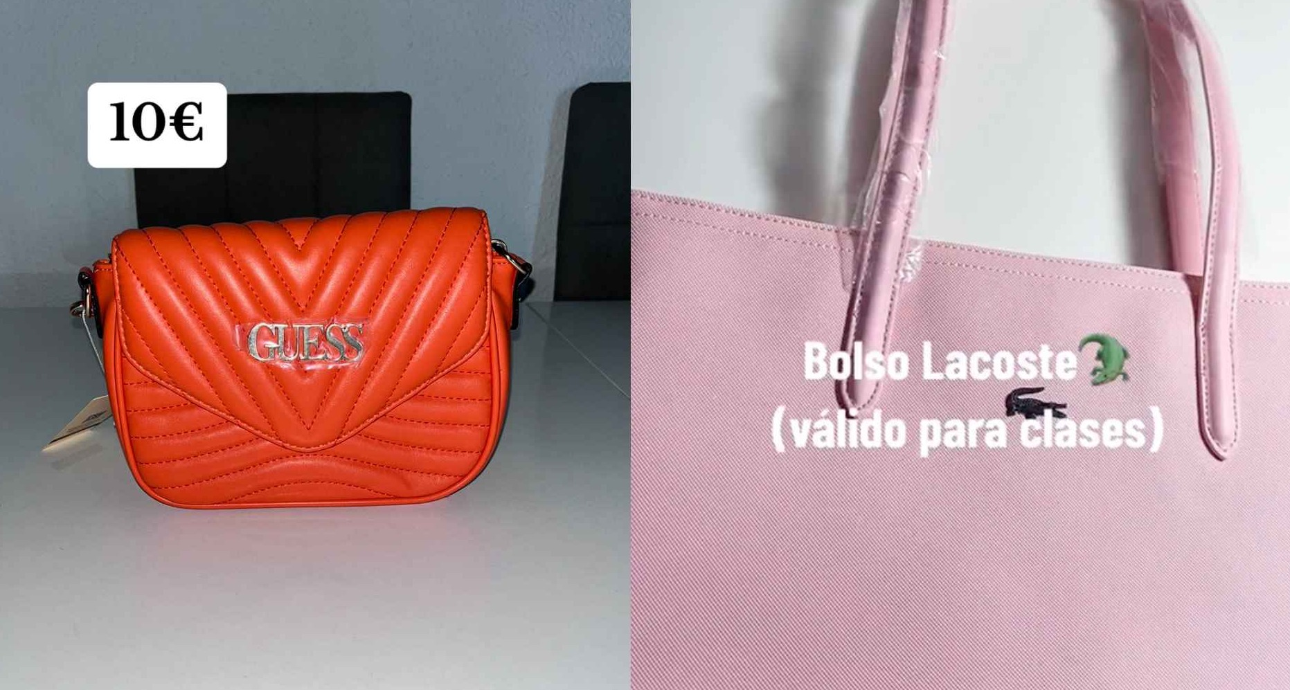 Bolsos falsificados en TikTok