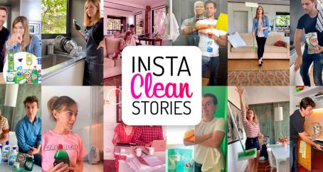 insta clean stories campana pyg redes sociales cuidado del hogar