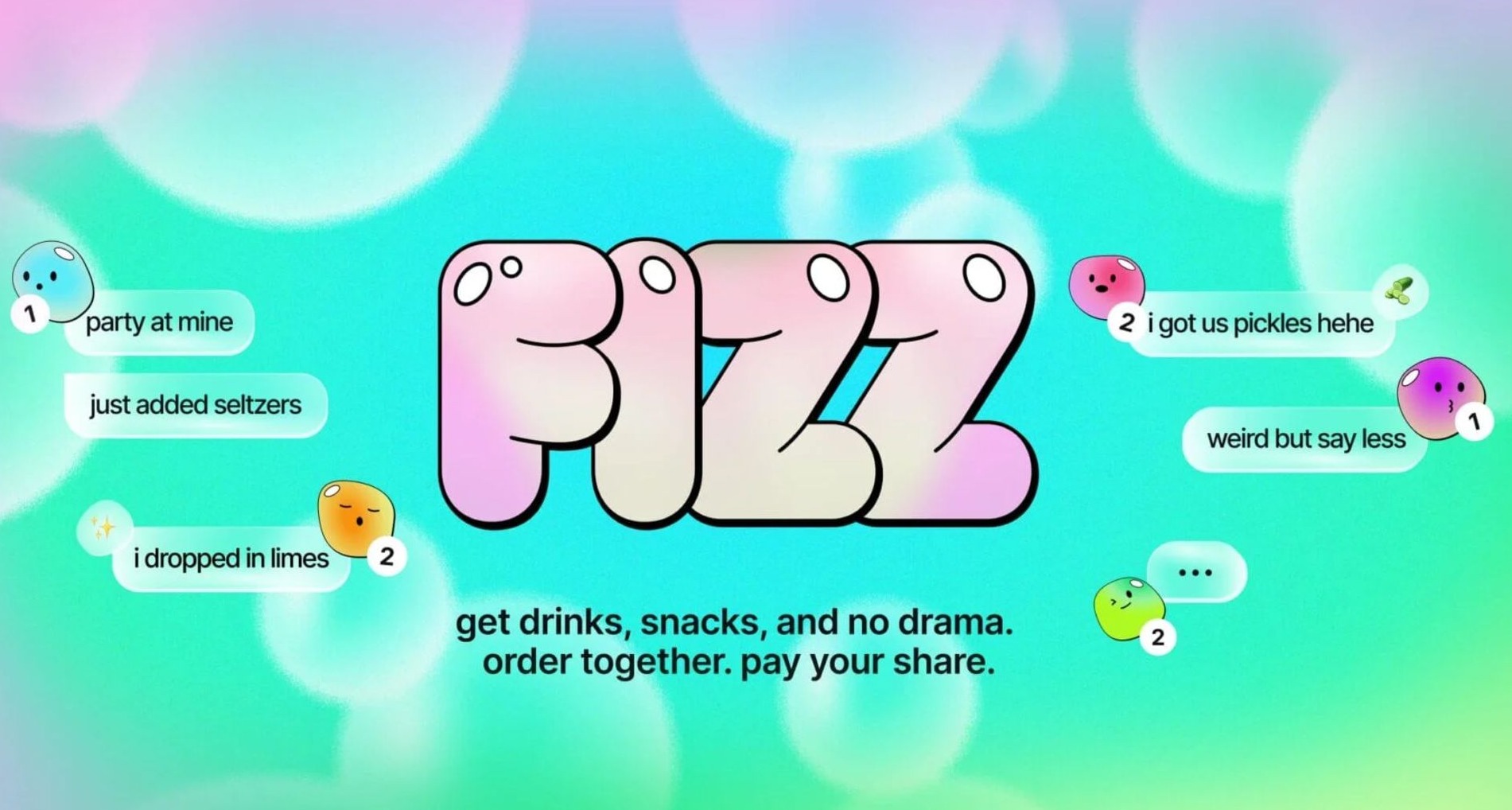 Instacart lanza Fizz, una app para la compra de snacks y bebidas y la división de pagos en fiestas Imagen de la aplicación Fizz