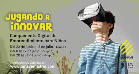 campamento jugando innovar