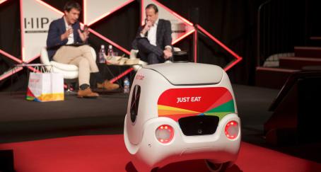 just eat ponencia robot reparto