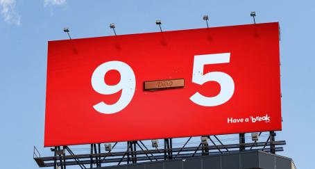 Gráfica publicitaria de KitKat