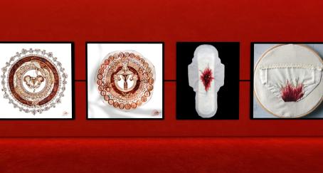 Obras de arte inspiradas en la menstruación
