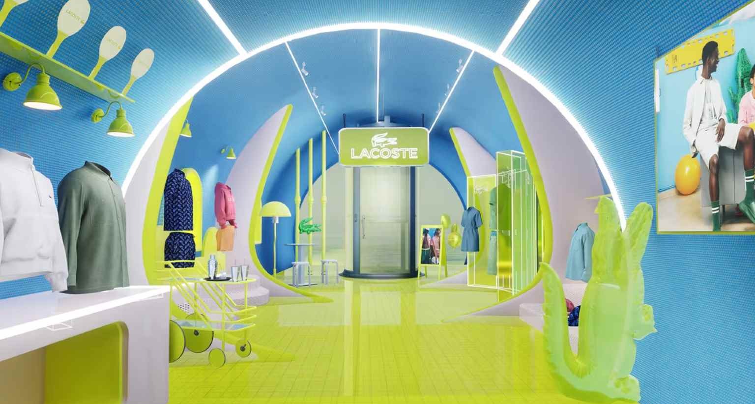 Lacoste crea una tienda virtual para su colección de verano con elementos exclusivos basados en NFT