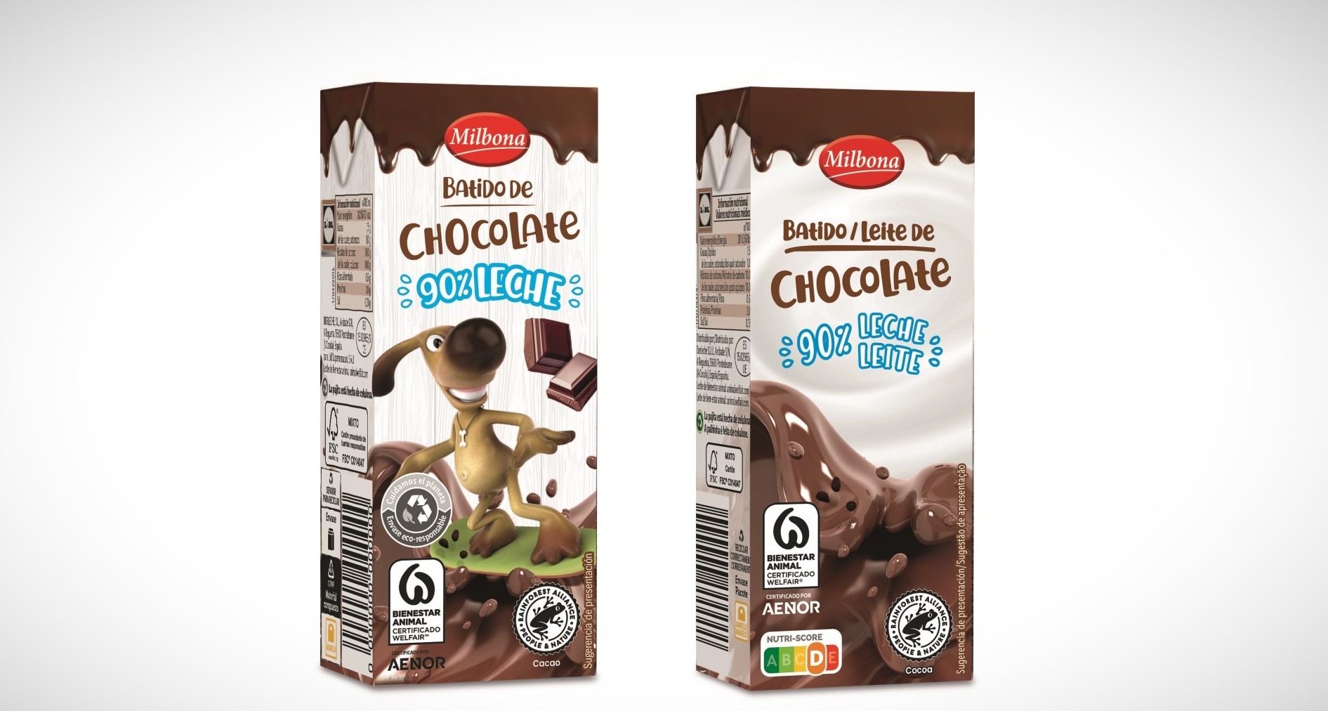 Imagen del diseño de un batido de Lidl