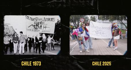 “Signs of Pride”: LLYC recupera pancartas con mensajes vigentes para reivindicar los derechos LGTBIQ+ Personas con pancartas LGTBIQ+ a lo largo de los años