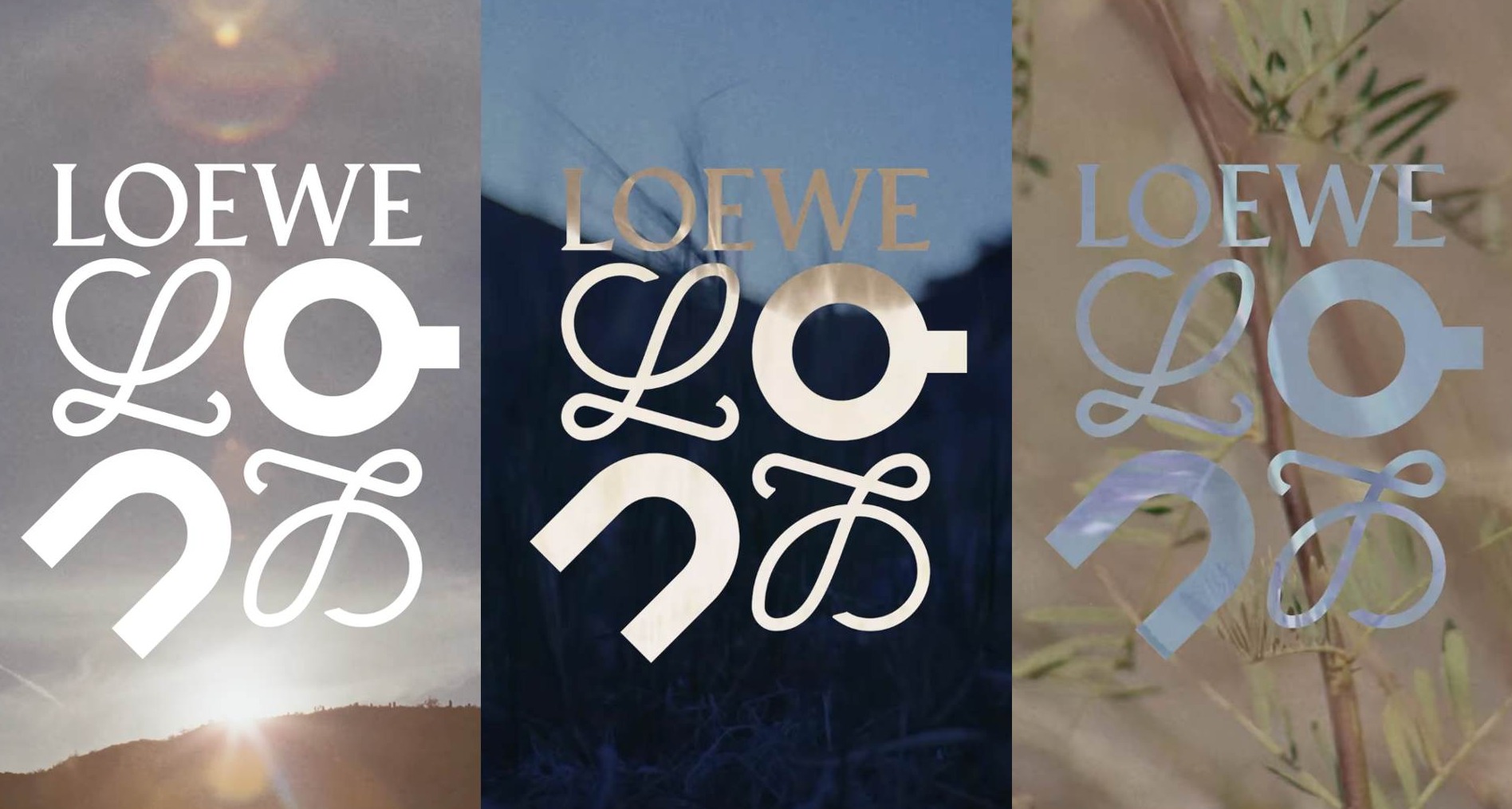 Logotipo de Loewe y On