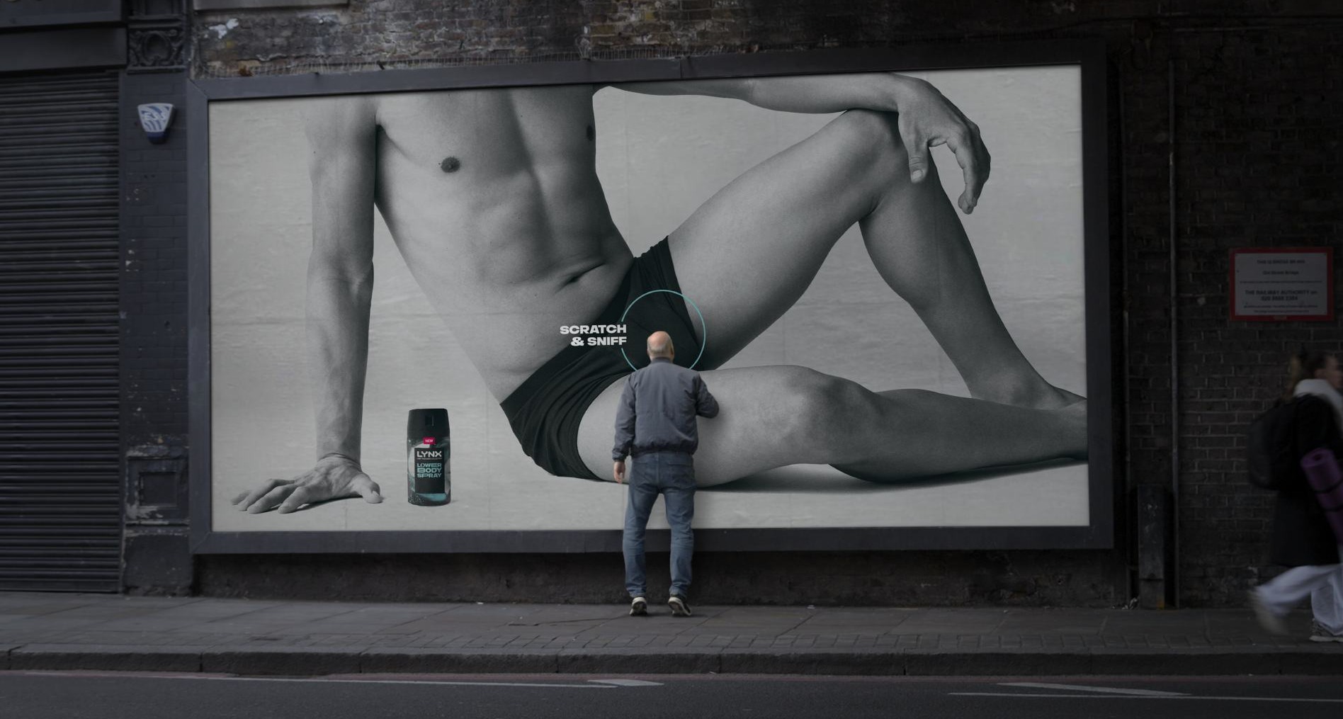 Valla publicitaria de Lynx