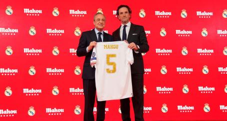 mahou cinco estrellas patrocinio real madrid