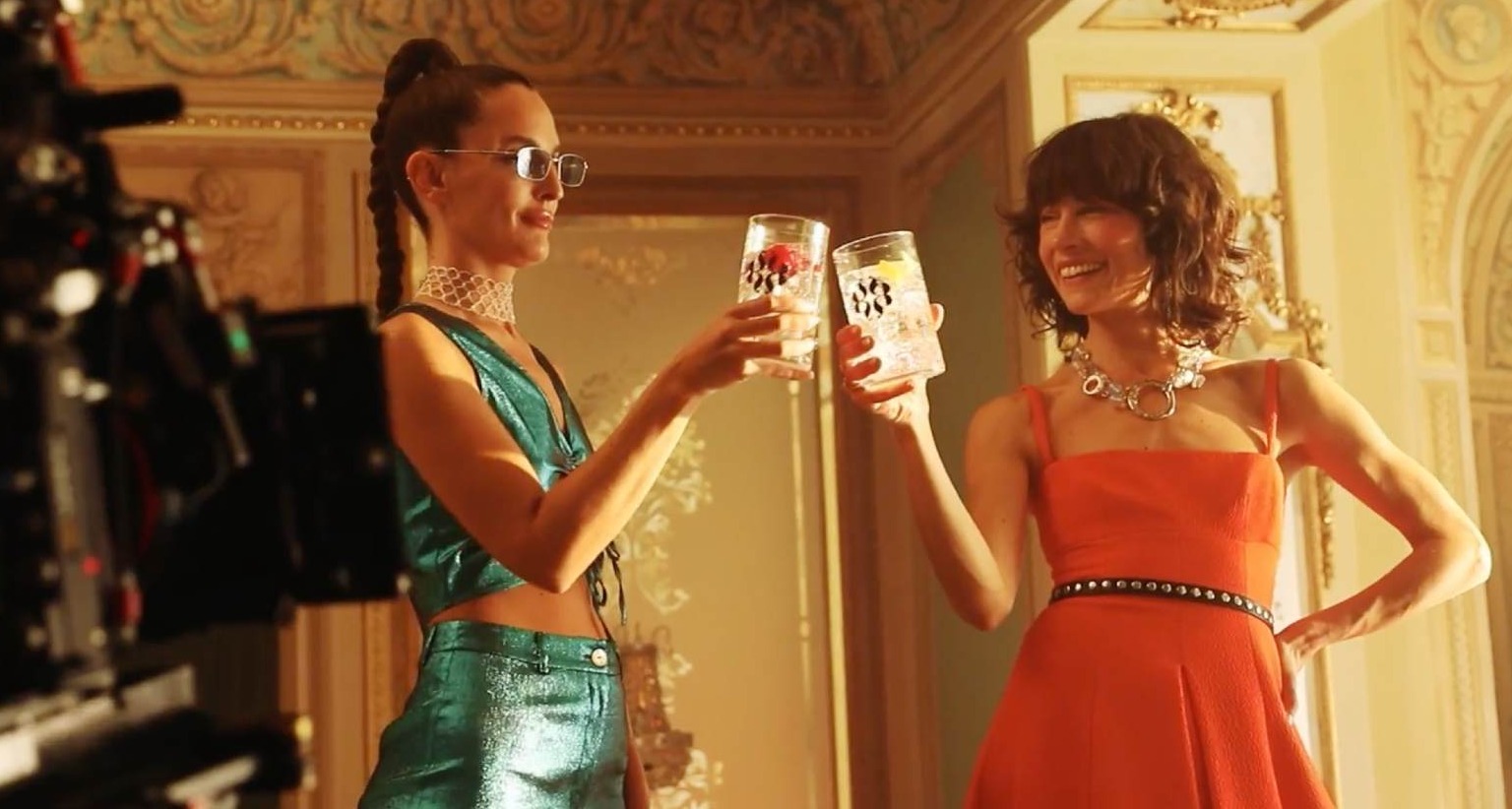 Rodaje del anuncio de Royal Bliss