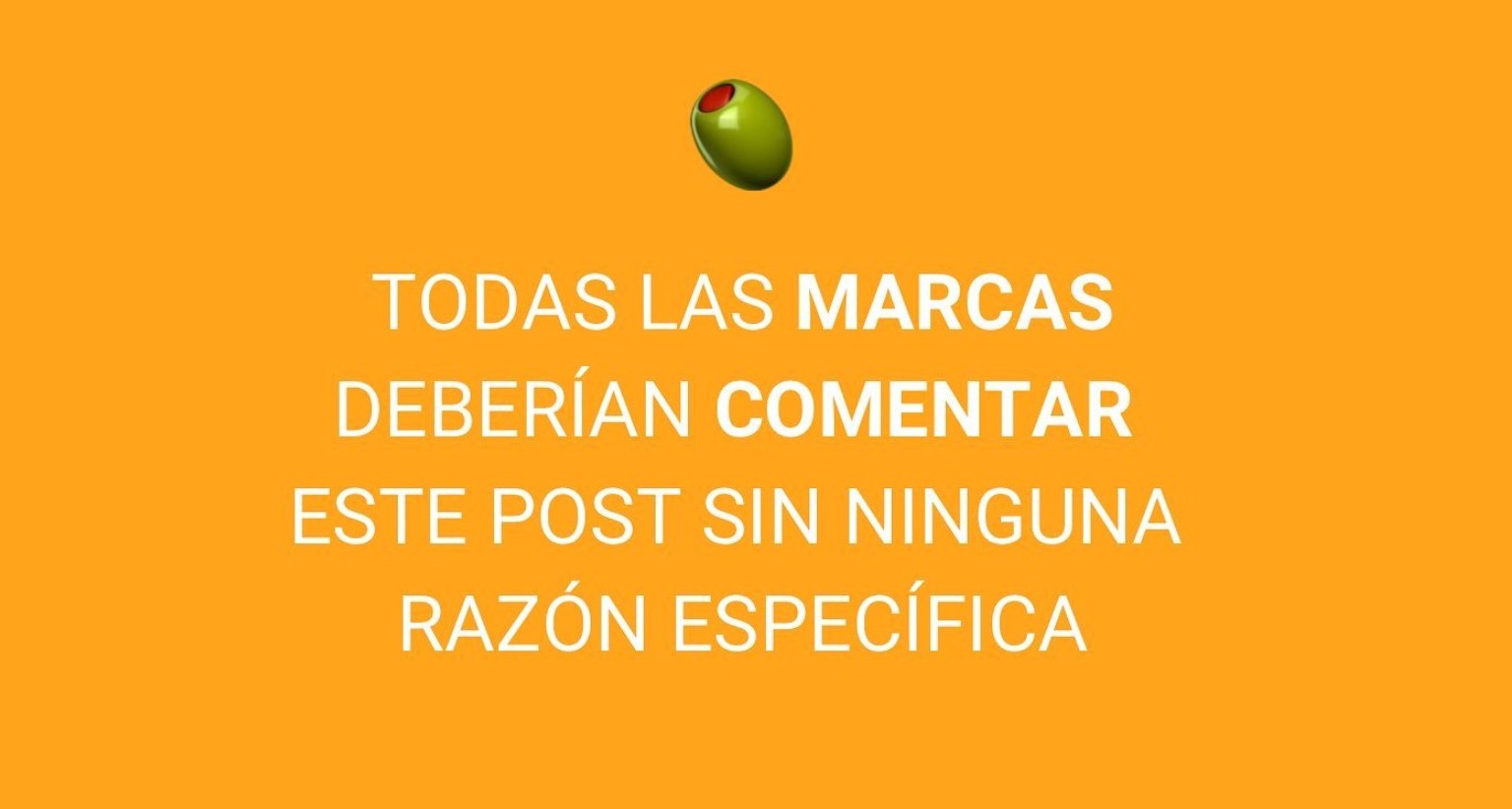 Decenas de marcas responden sin motivo a un post de Instagram