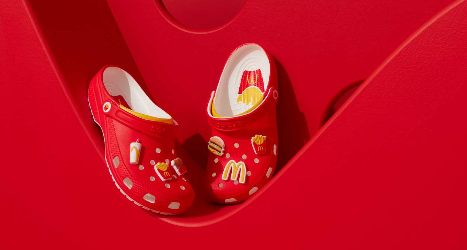 Calzado de McDonald's y Crocs