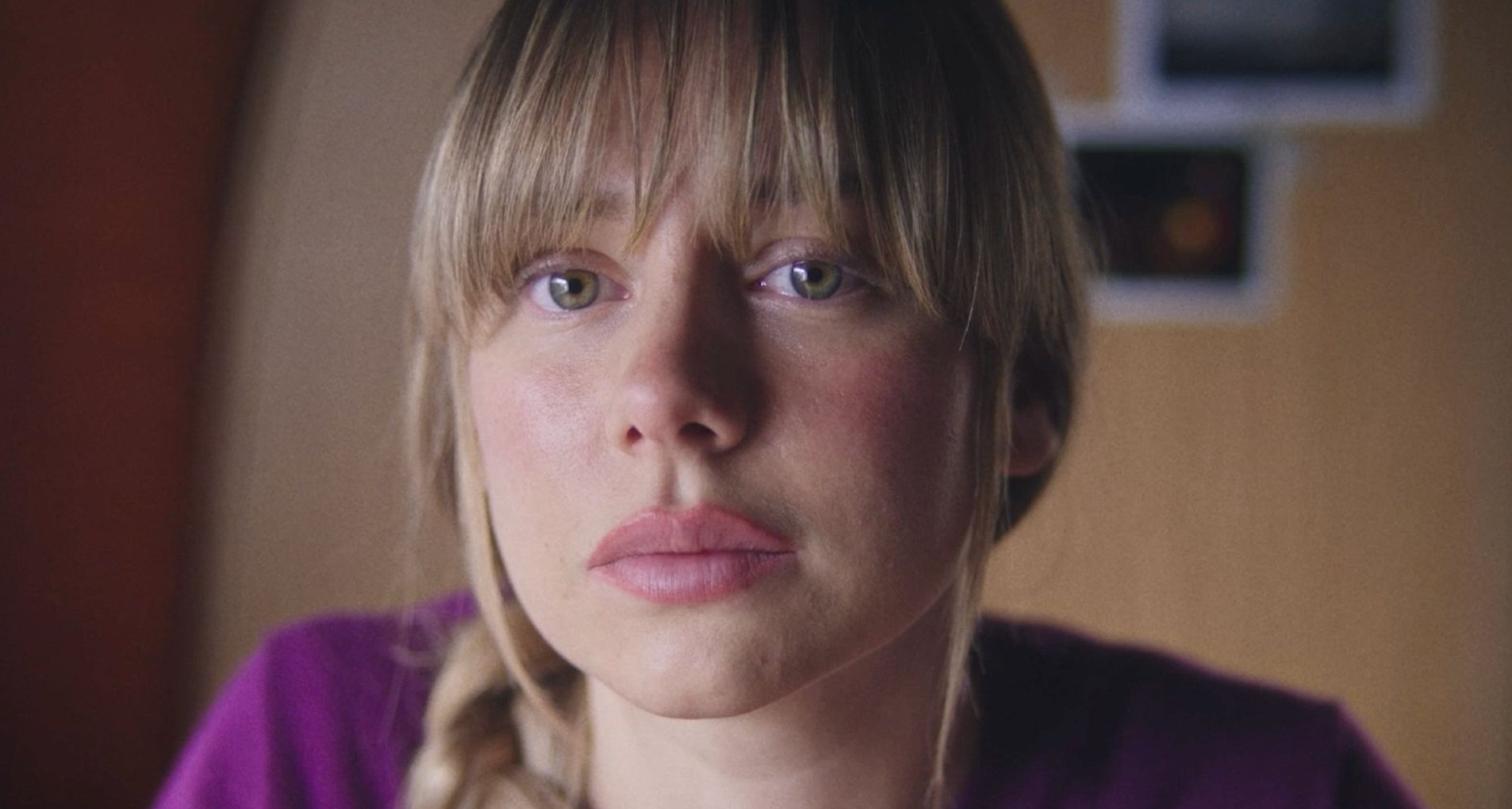 Primer plano de la actriz Ester Expósito