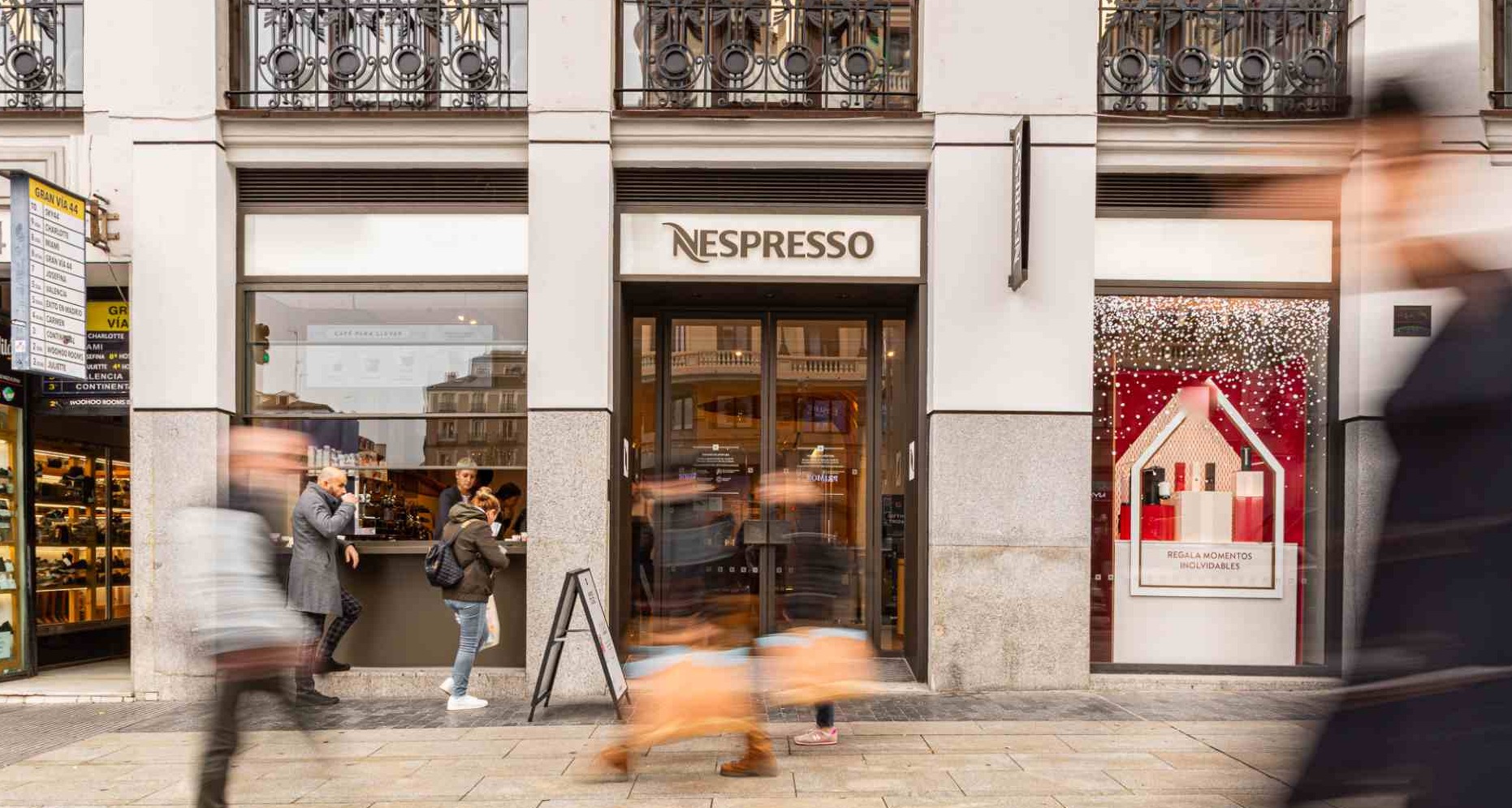 Nespresso tienda Gran Vía