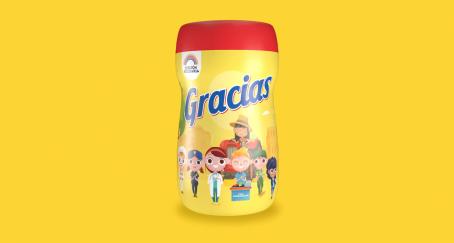 packaging agradecimiento colacao