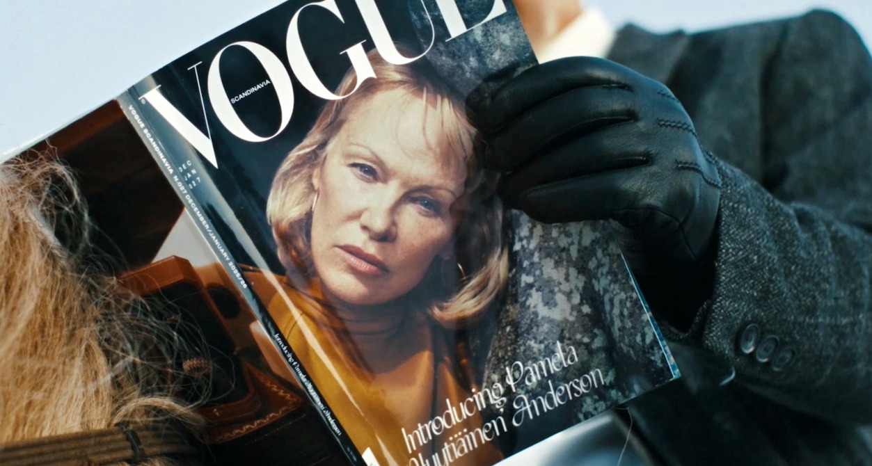 La portada de la revista Vogue con la cara de Pamela Anderson