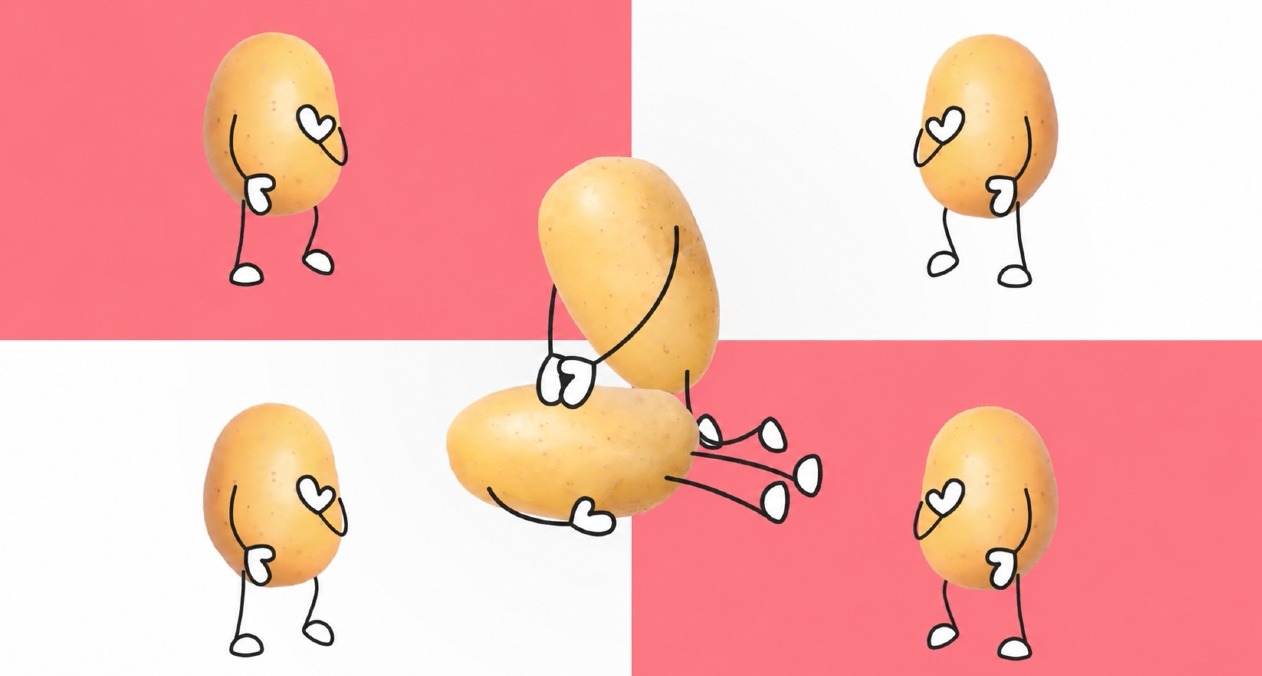 Patatas haciendo una RCP