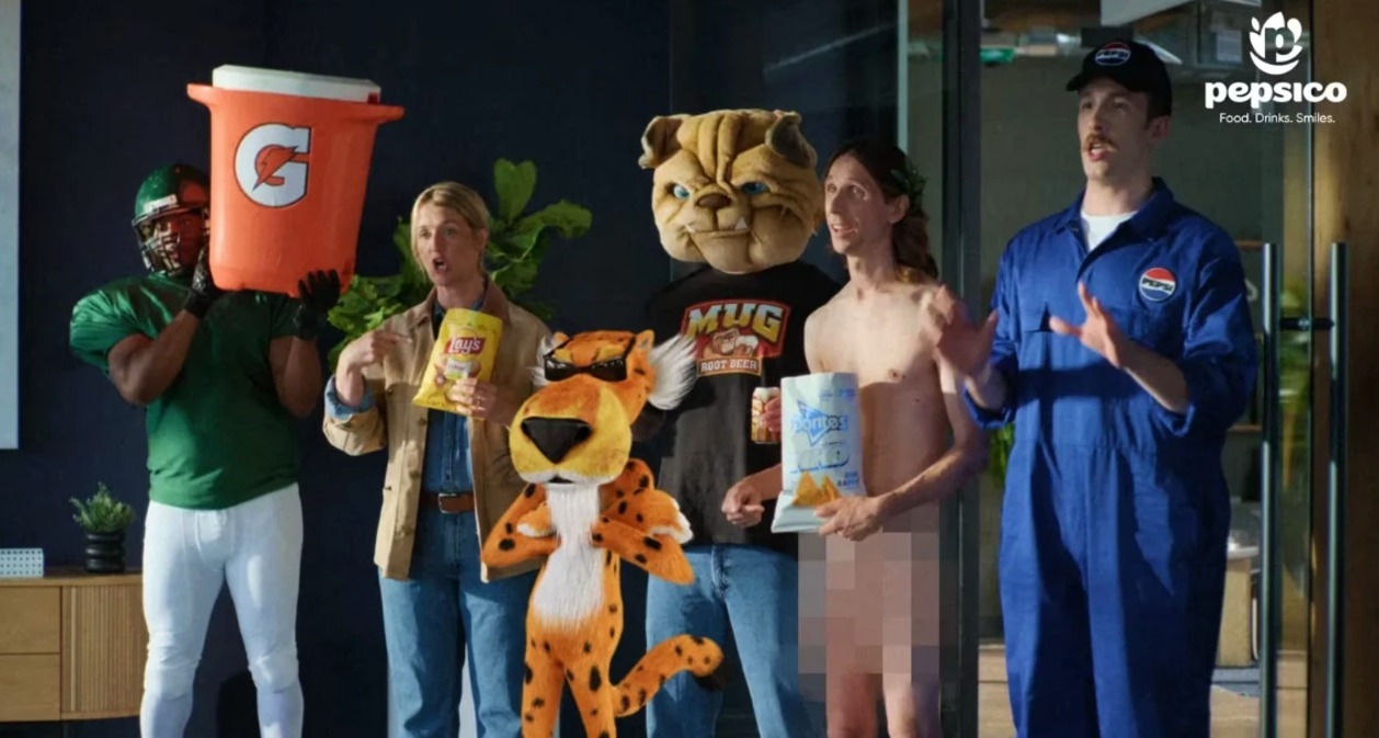 Varias personas representando a las marcas de Pepsico