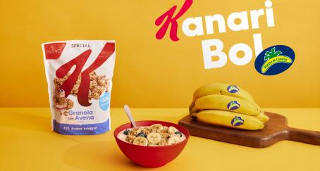 Plátano de Canarias y Special K