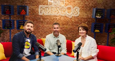 El set de rodaje de Los Frescos, el podcast de Lidl