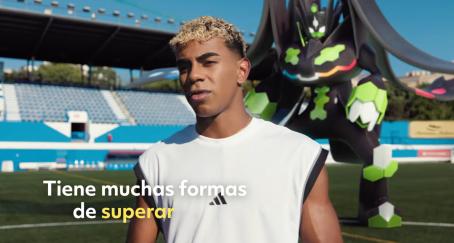 Lamine Yamal en un anuncio de Pokémon