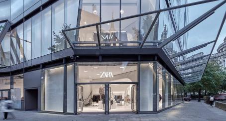 Resultados de Inditex en el primer trimestre de 2022 Tienda de Zara, del grupo Inditex
