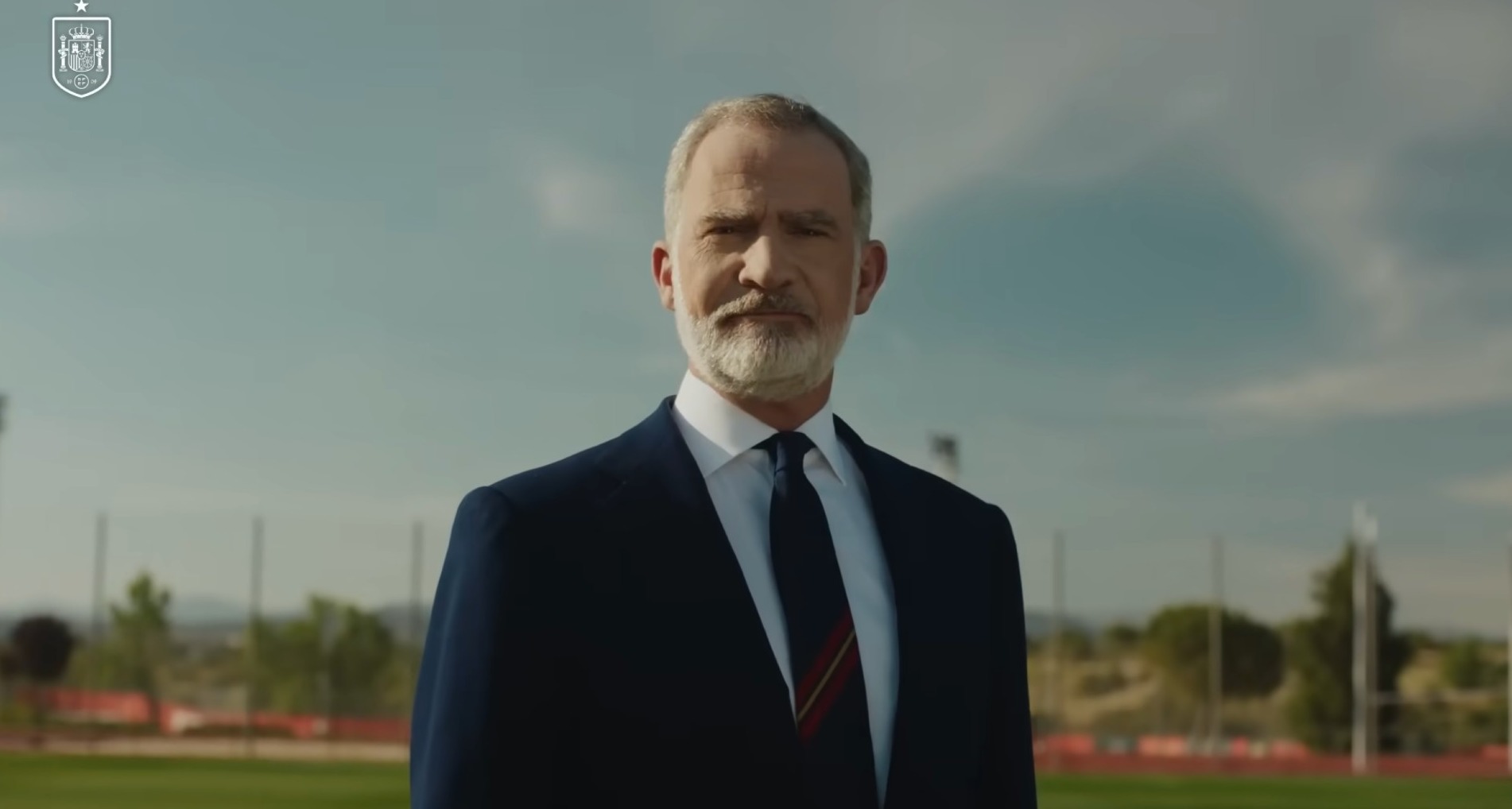 Felipe VI en el anuncio de la convocatoria de la Selección