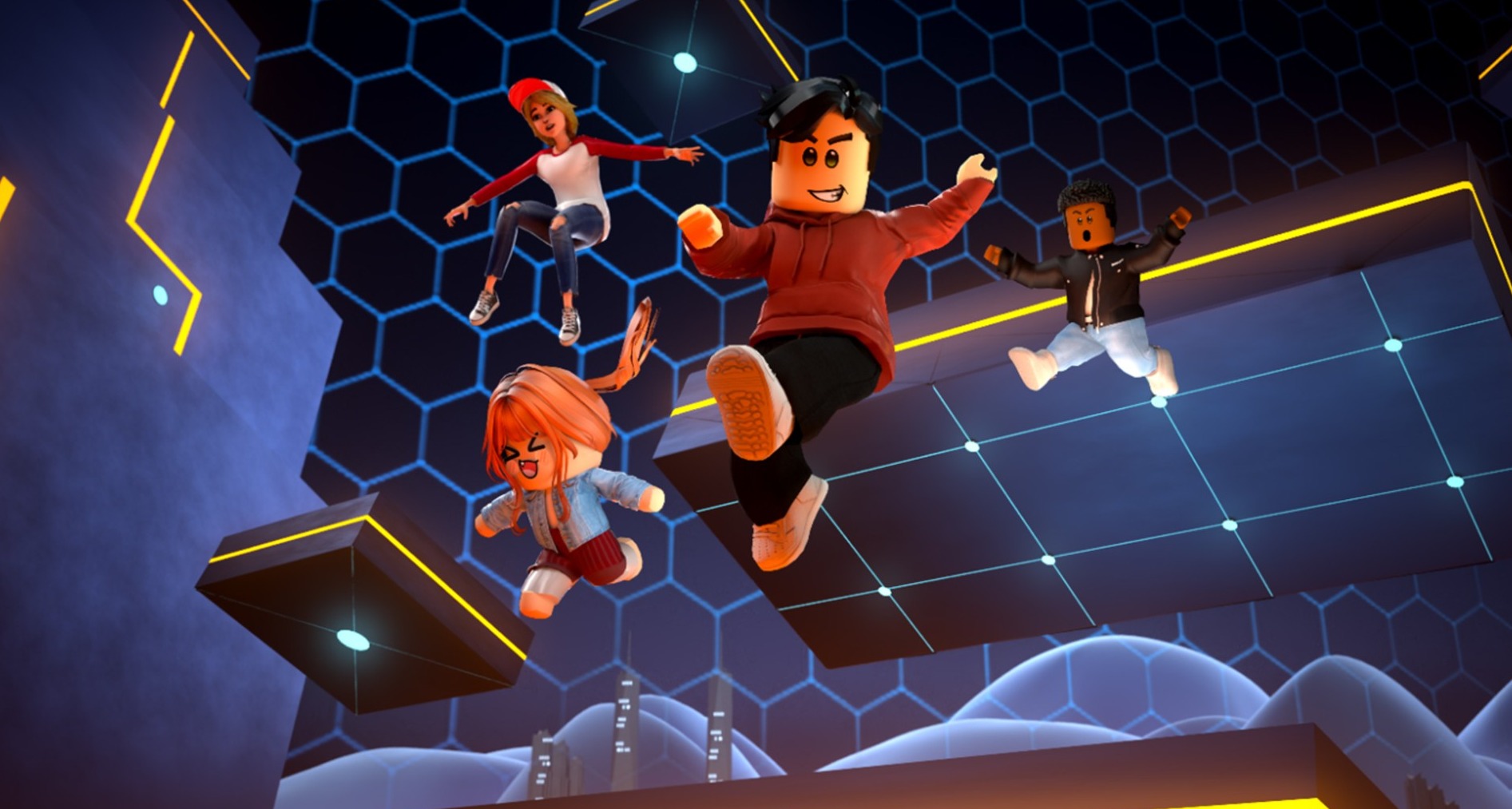 Ilustración de personajes de Roblox