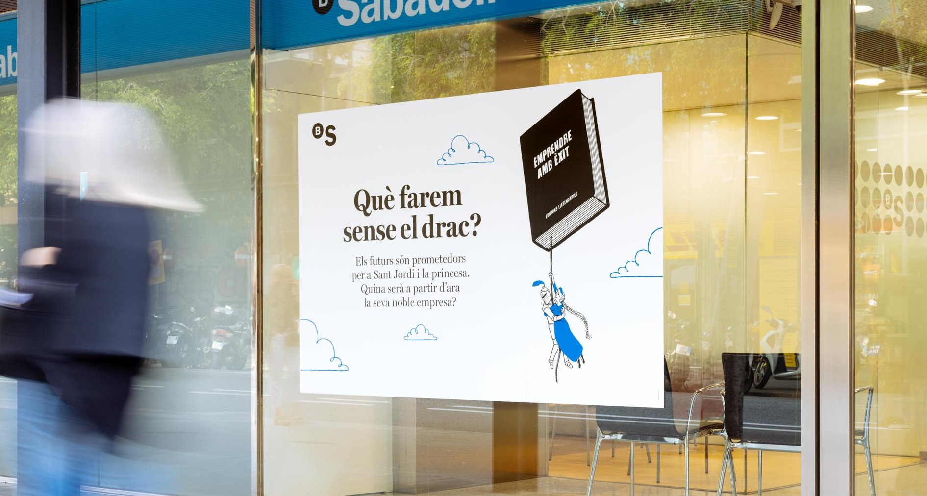 Campaña ¿Qué haremos sin el dragón? de Banco Sabadell