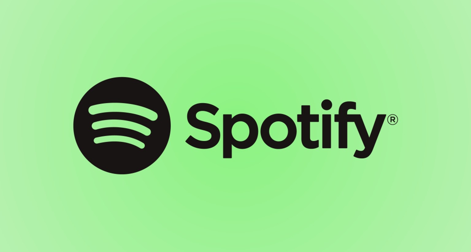 Logotipo de Spotify sobre fondo verde