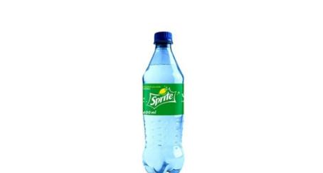 botella sprite transparente