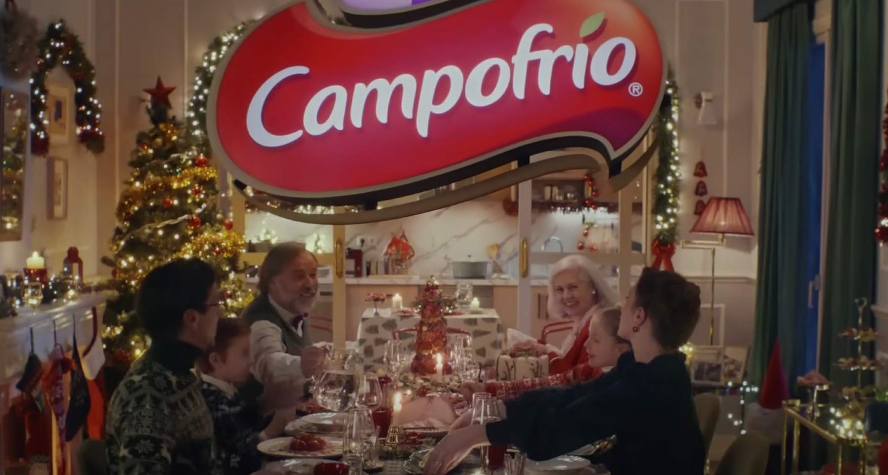 Fotograma del teaser del anuncio de Navidad de Campofrío