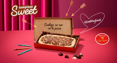 telepizza nestle caja roja mensajes san valentin