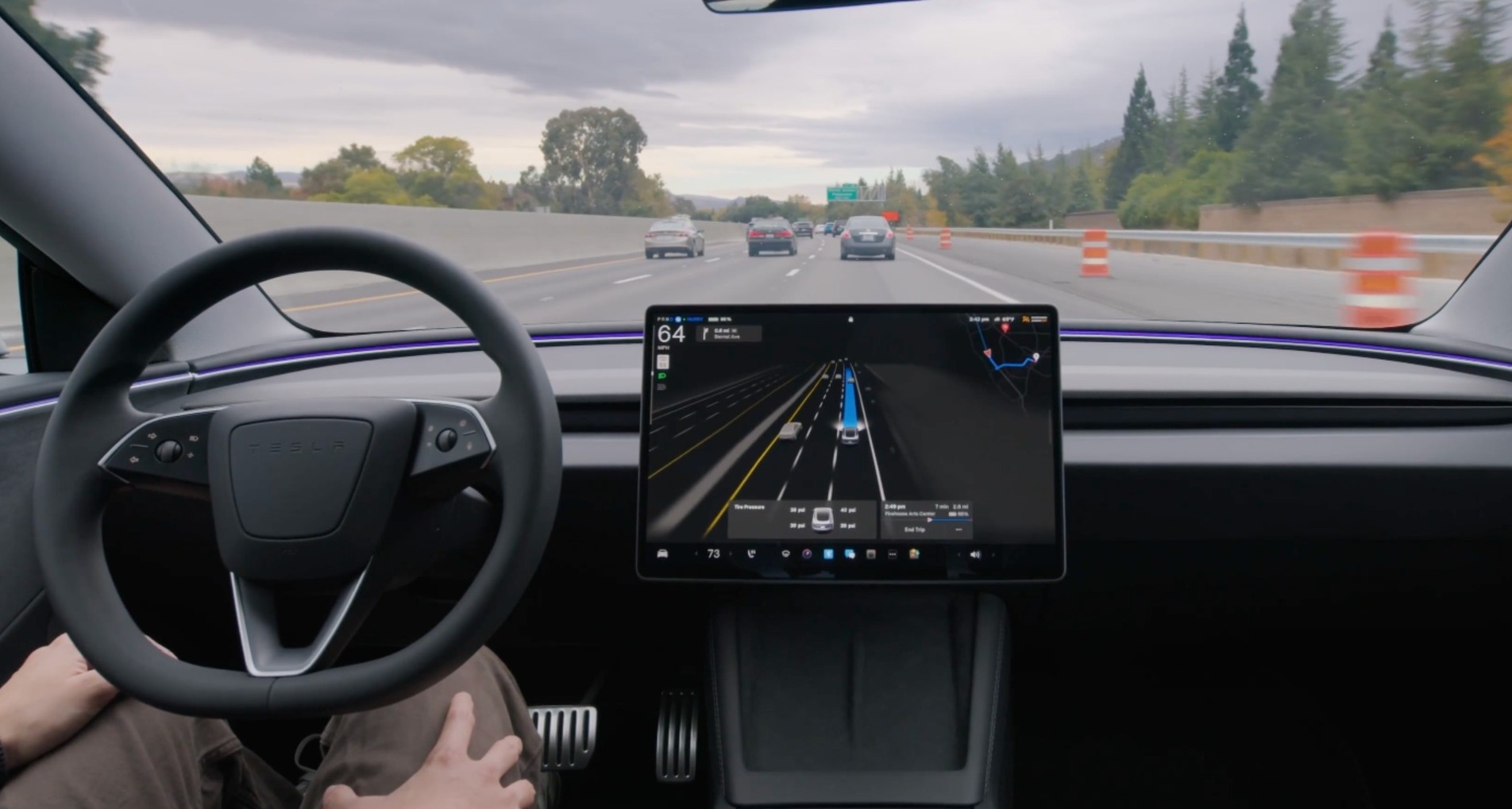 Conducción autonoma de Tesla