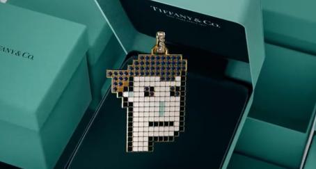 Colgante CryptoPunk de Tiffany & Co