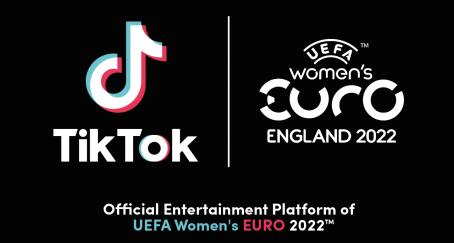 TikTok patrocinador oficial Eurocopa de fútbol femenin