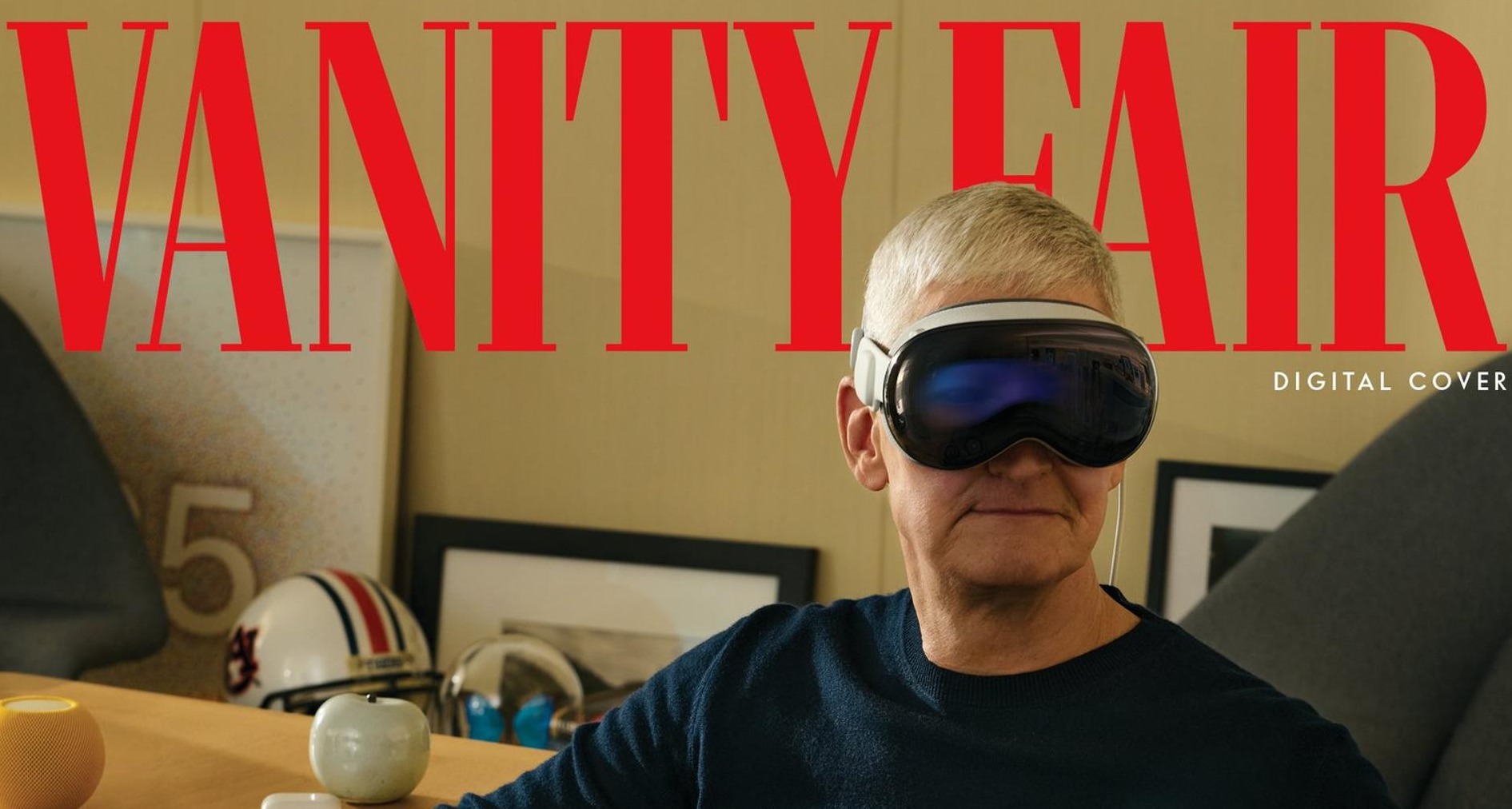 Tim Cook aparece al fin con las Vision Pro puestas Tim Cook_Apple_Vision Pro
