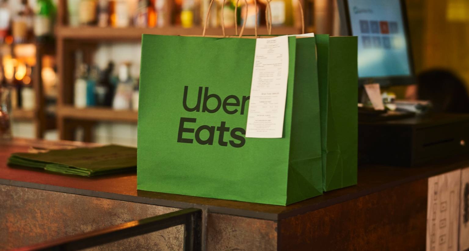 Bolsa de Uber Eats